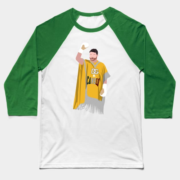 canelo the legend Baseball T-Shirt by rsclvisual